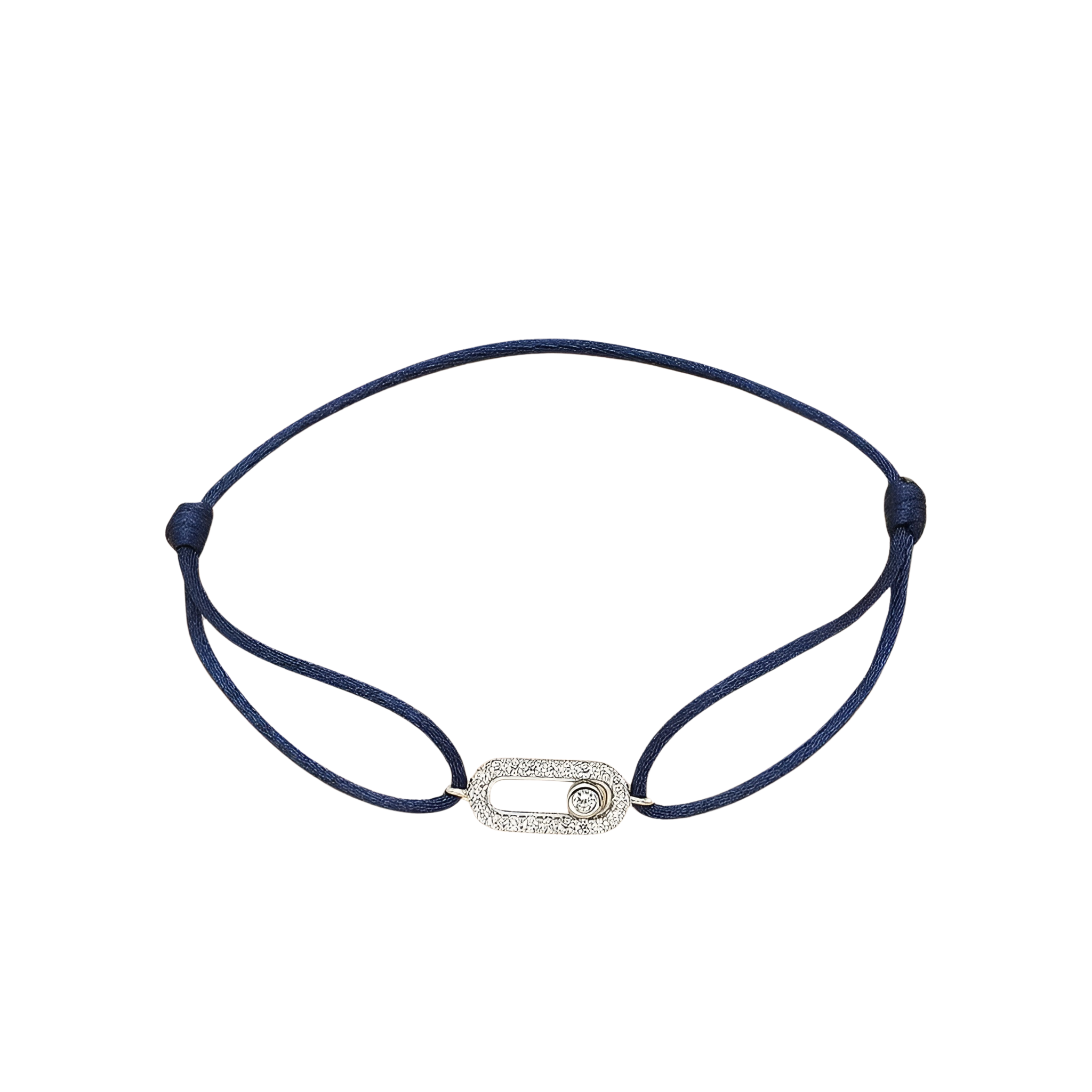 ÉCLAT CORDON SILVER BRACELET