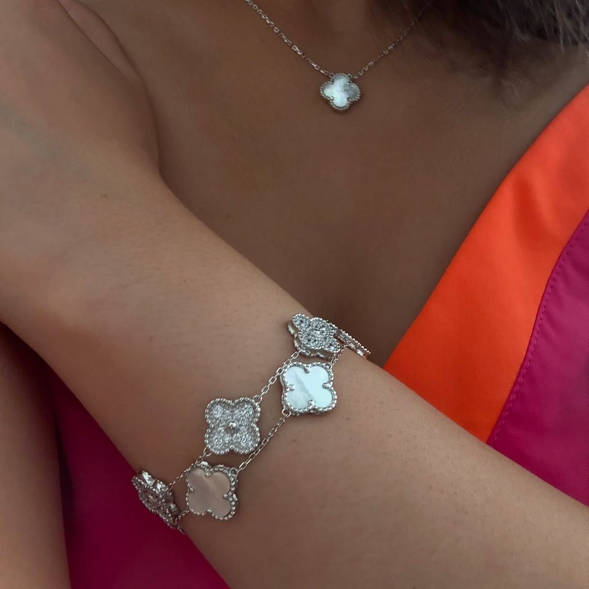 TRÈFLE BRACELET SILVER