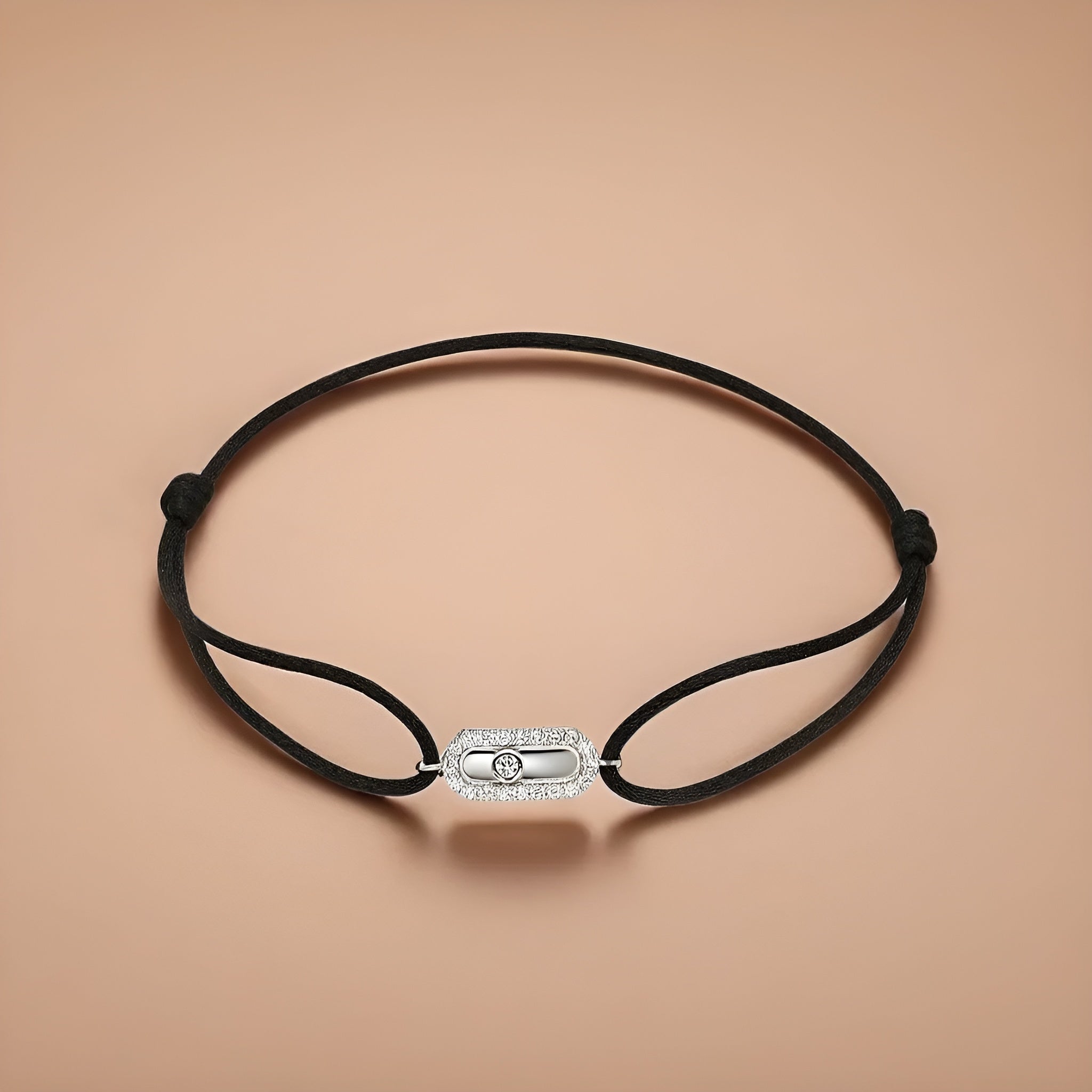 ÉCLAT ARGENT CORDON BRACELET