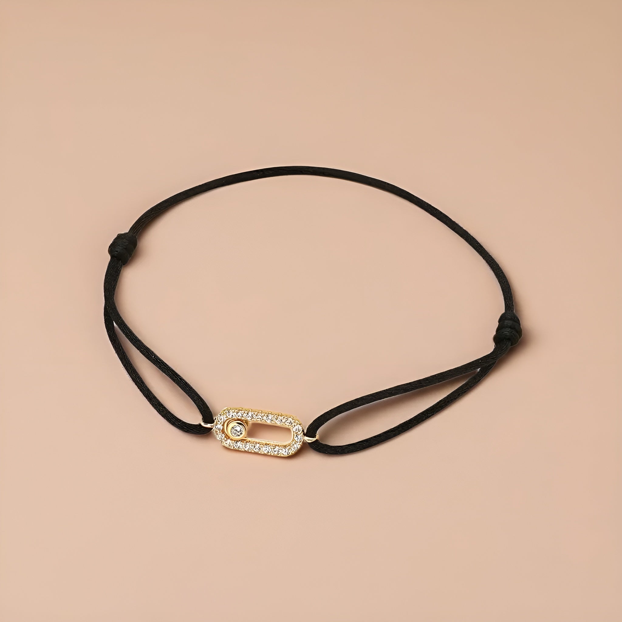 ÉCLAT DORÉ CORDON BRACELET