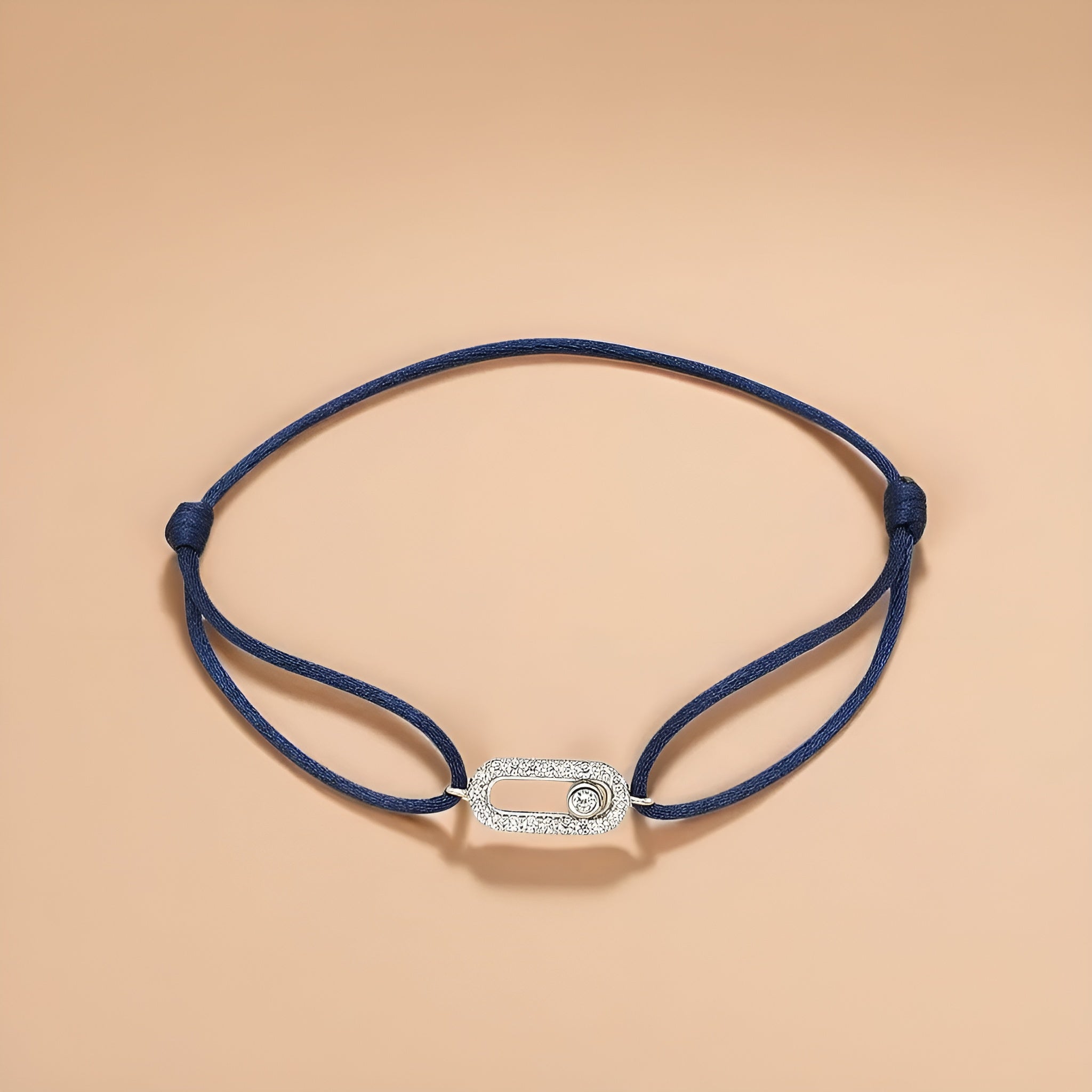 ÉCLAT ARGENT CORDON BRACELET