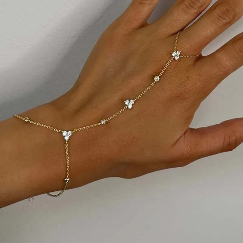 FLEUR HAND BRACELET