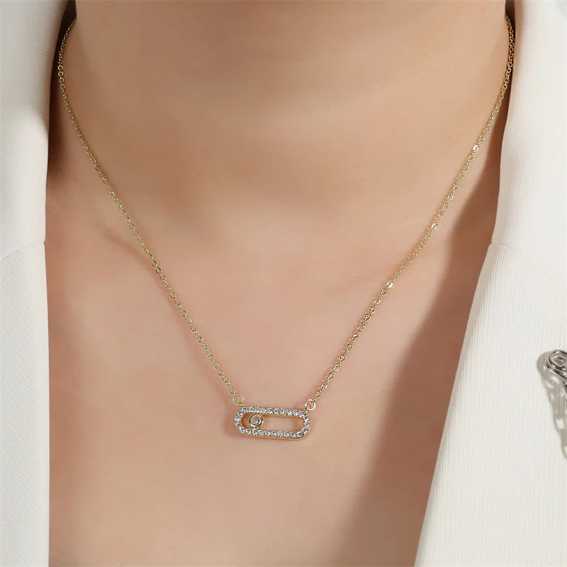 ÉCLAT SOLITAIRE NECKLACE