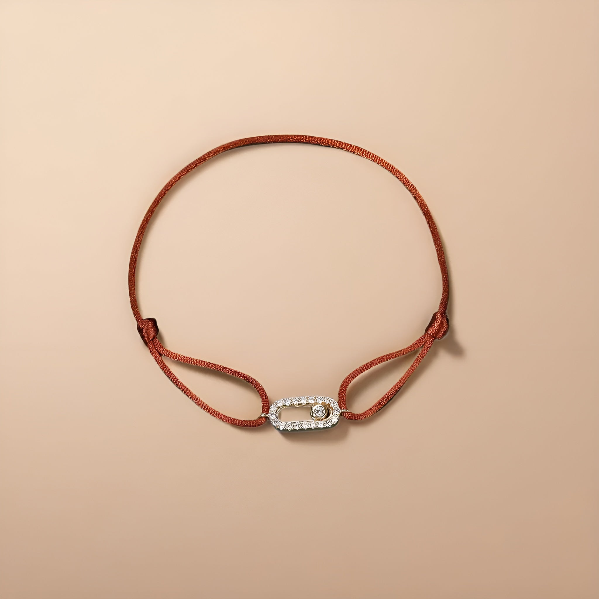 ÉCLAT ARGENT CORDON BRACELET
